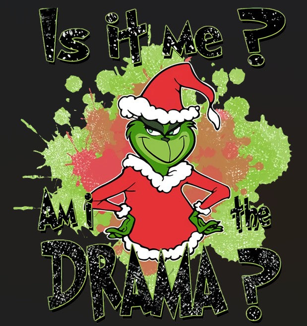 Christmas Ready to Press Heat Transfer DTF Transfer - Direct to Film