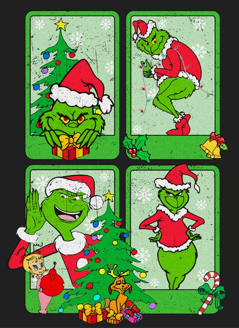 Christmas Ready to Press Heat Transfer DTF Transfer - Direct to Film