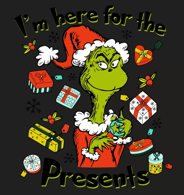 Christmas Ready to Press Heat Transfer DTF Transfer - Direct to Film