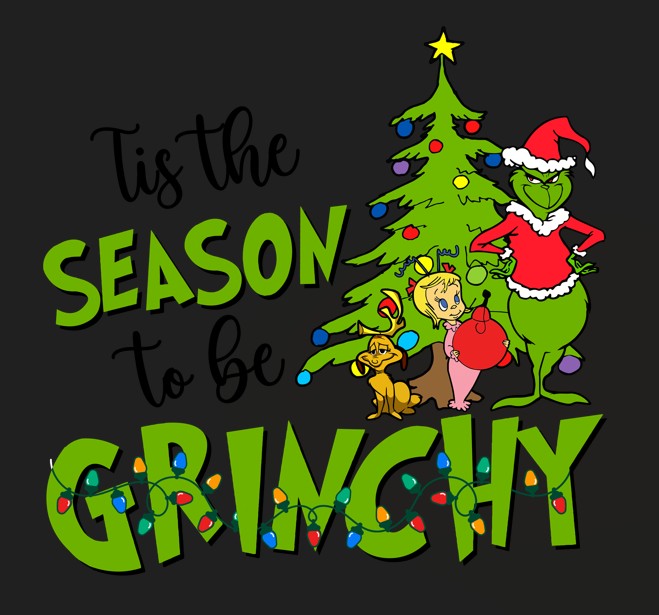 Christmas Ready to Press Heat Transfer DTF Transfer - Direct to Film