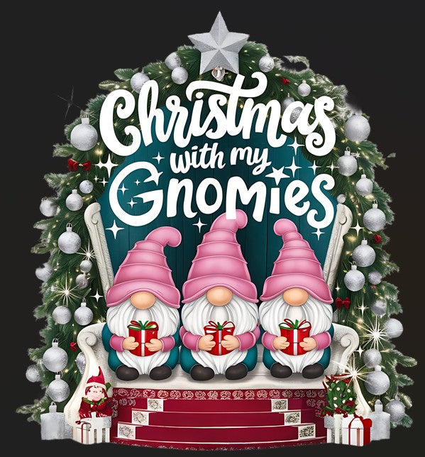 Christmas Ready to Press Heat Transfer DTF Transfer - Direct to Film