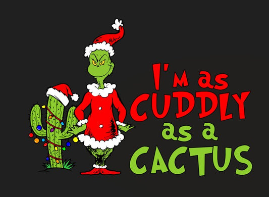 Christmas Ready to Press Heat Transfer DTF Transfer - Direct to Film