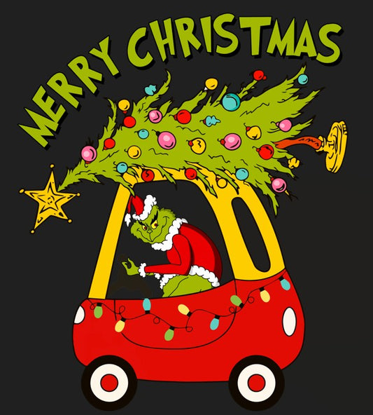 Christmas Ready to Press Heat Transfer DTF Transfer - Direct to Film